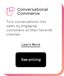 Conversational Commerce by Vonage and Sequentex